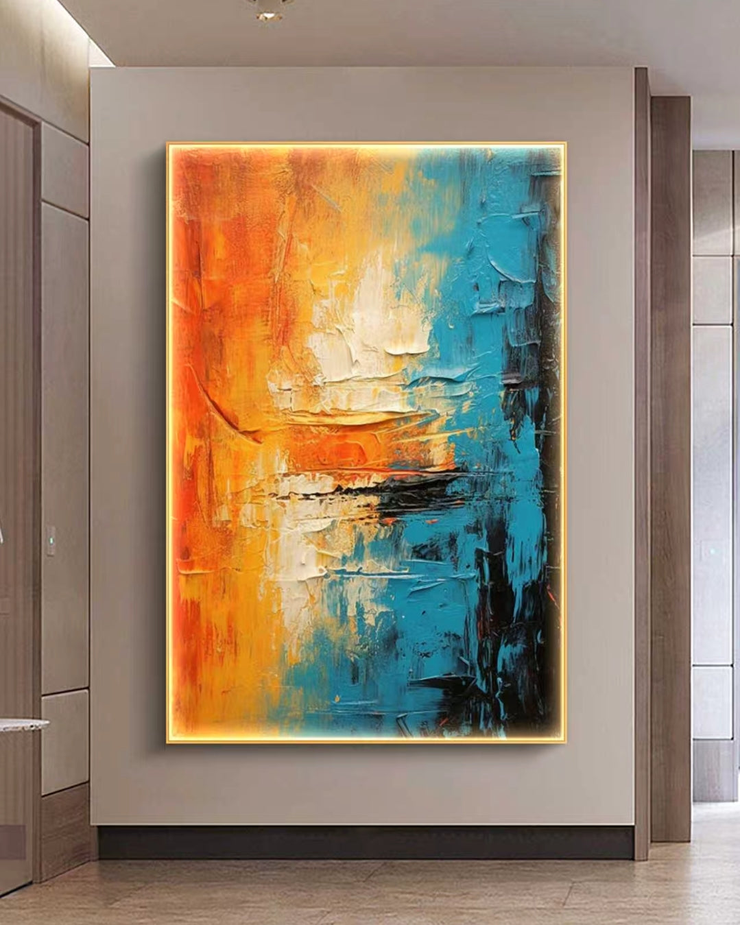 Solara Abstract Oil Painting