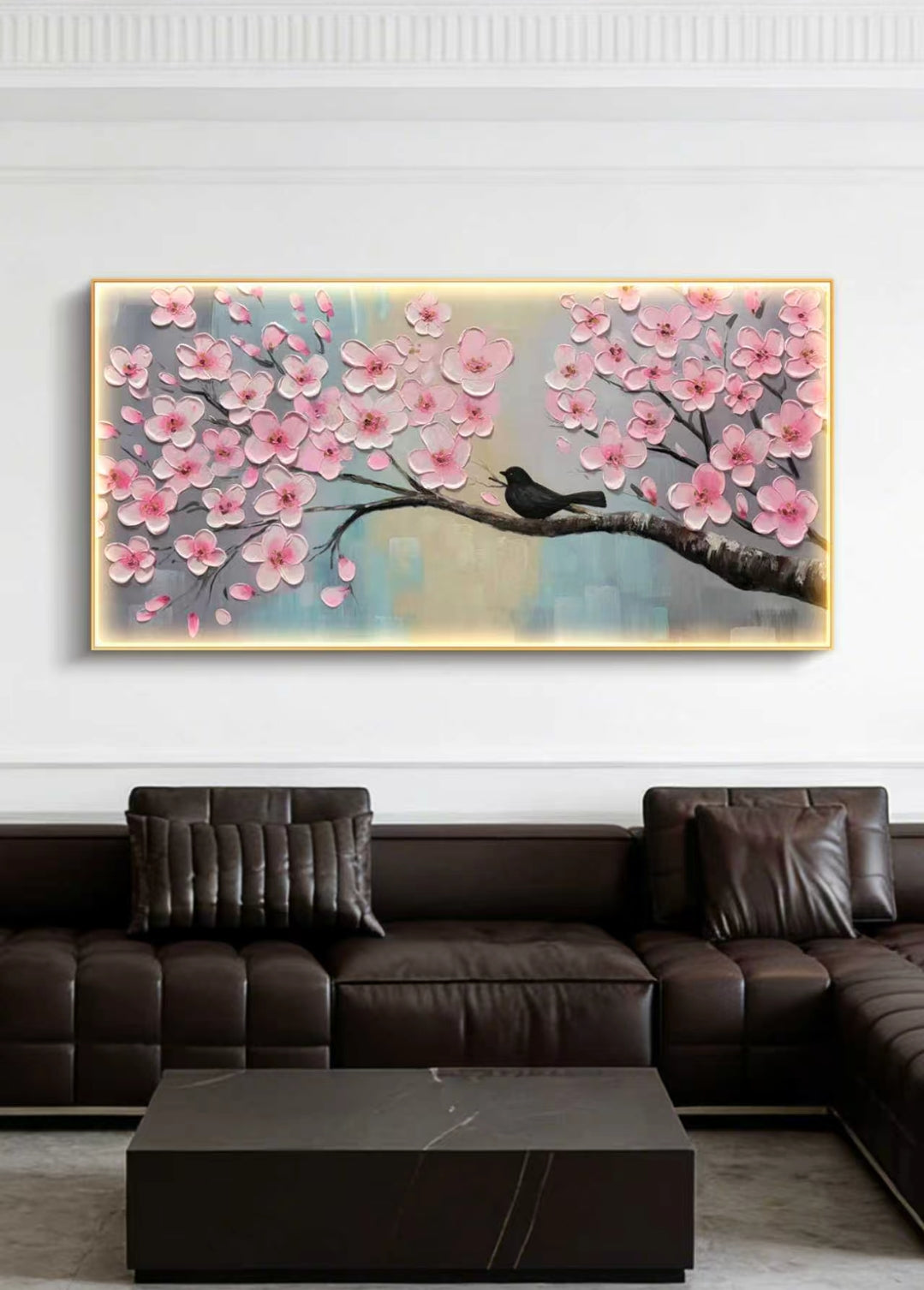 Cherry Blossom Oil Painting