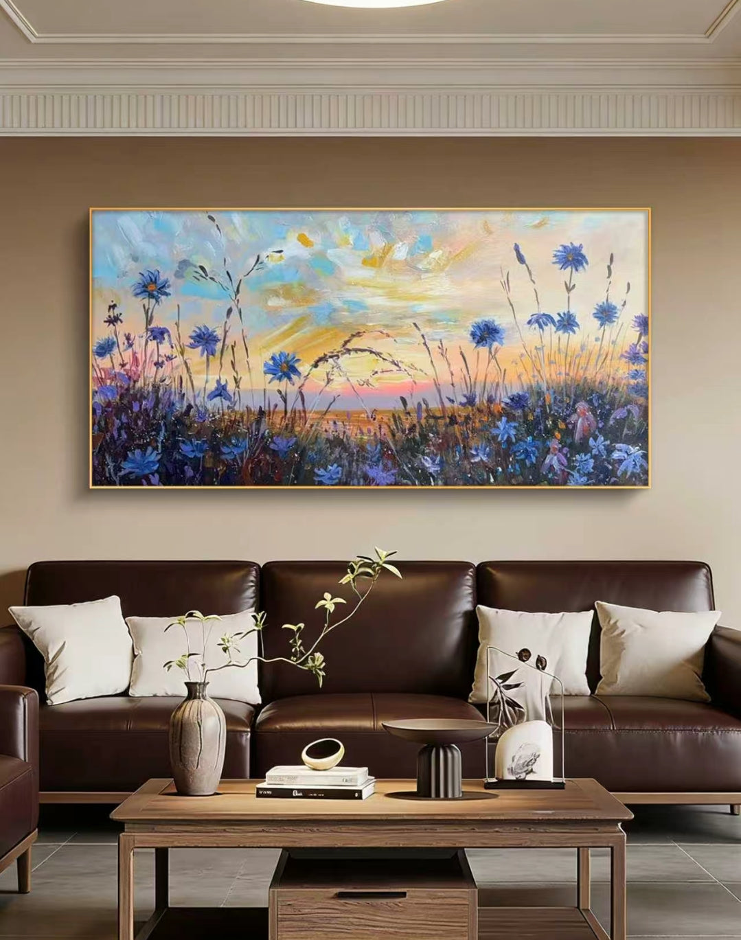 Sunlit Wilds Oil Painting