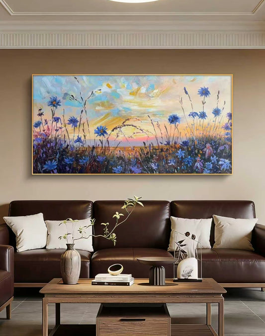 Sunlit Wilds Oil Painting