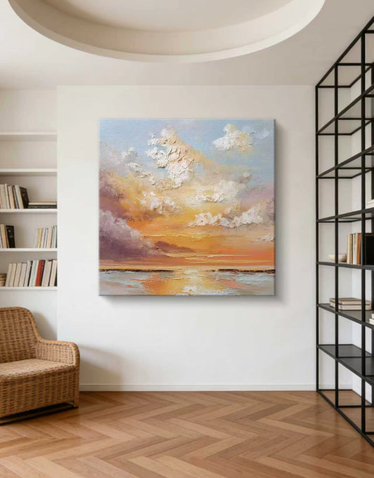 Seaglow Abstract Oil Painting