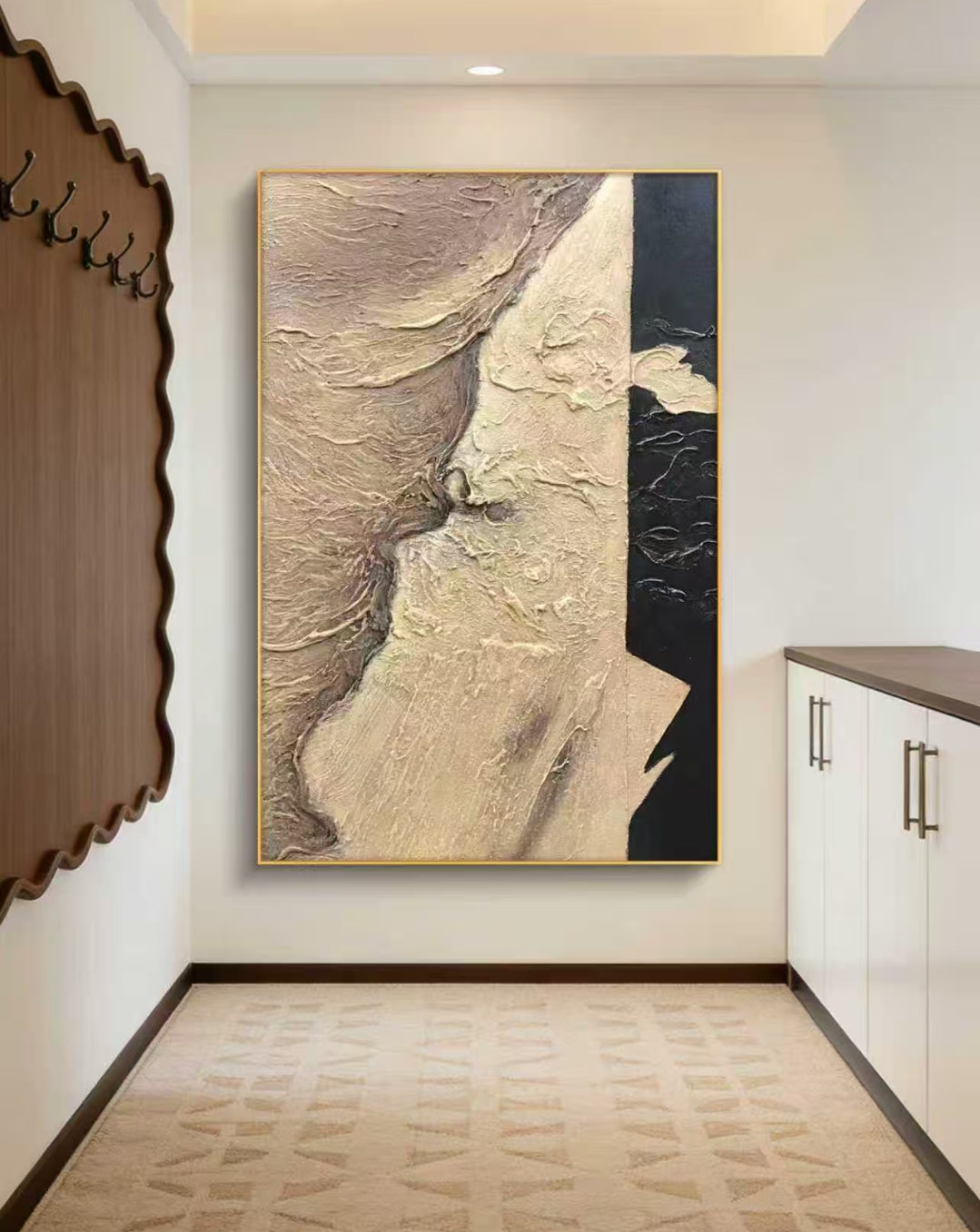 Fiva Abstract Oil Painting