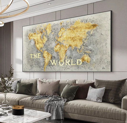 the-world-oil-painting