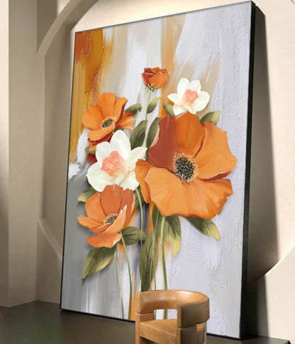 VaNeSa Flower Oil Painting