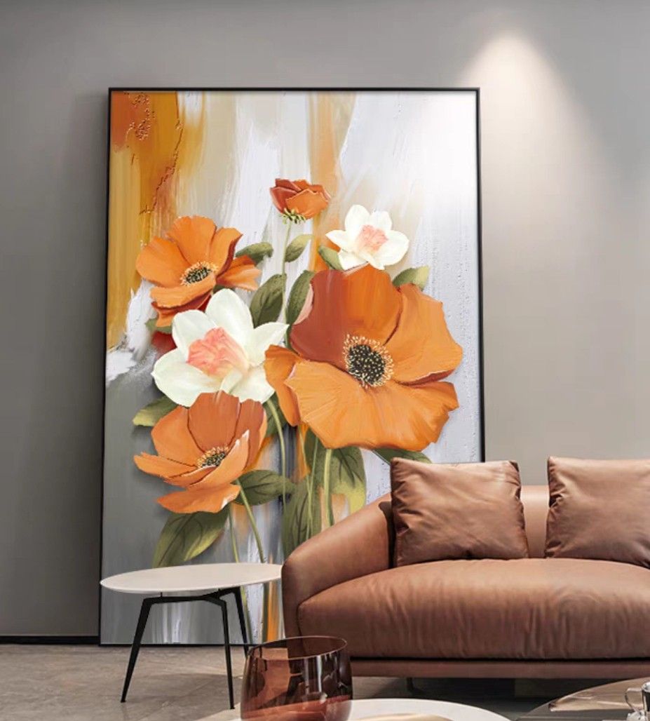 VaNeSa Flower Oil Painting