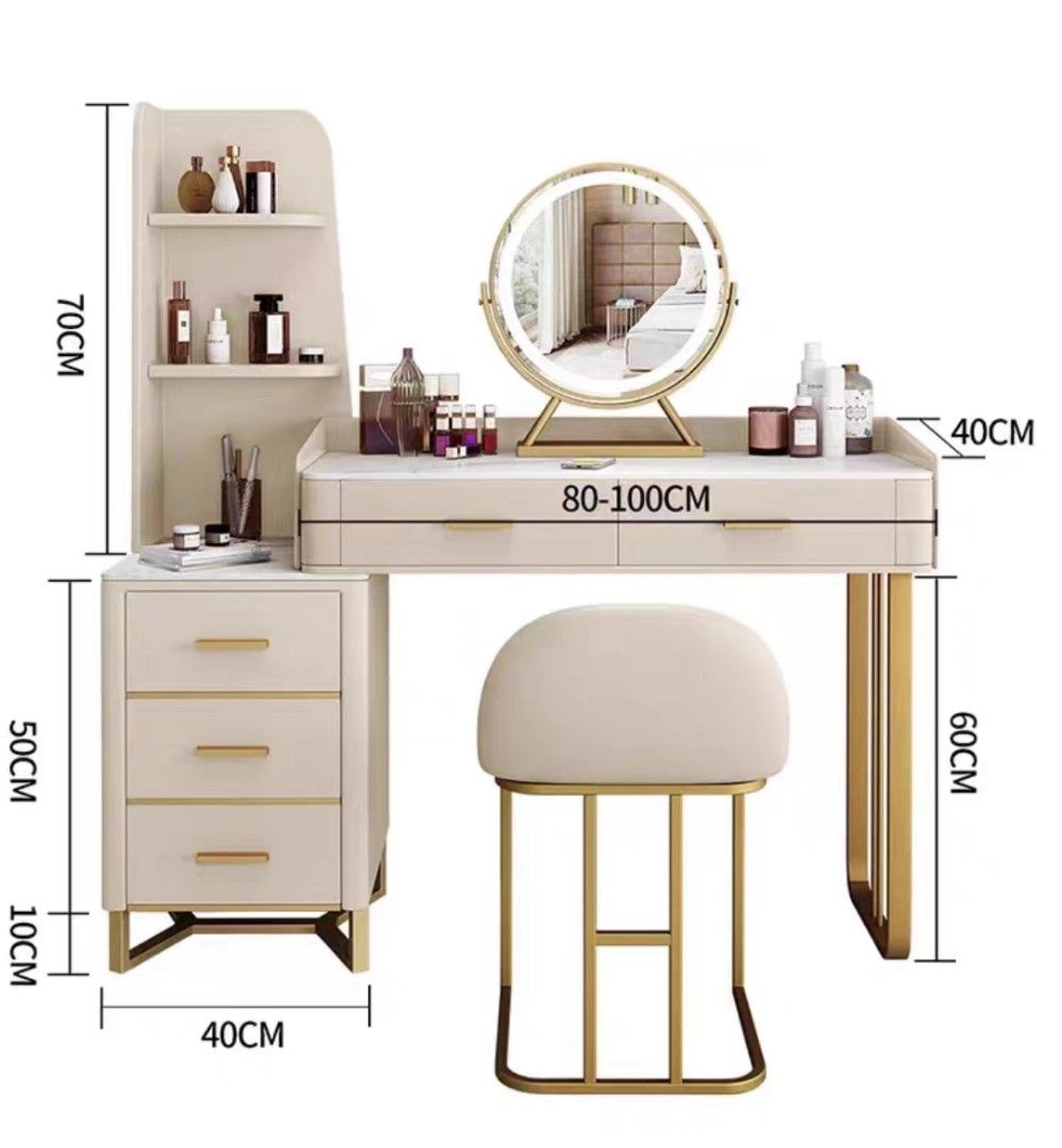 ViAnn Vanity Dressing Table