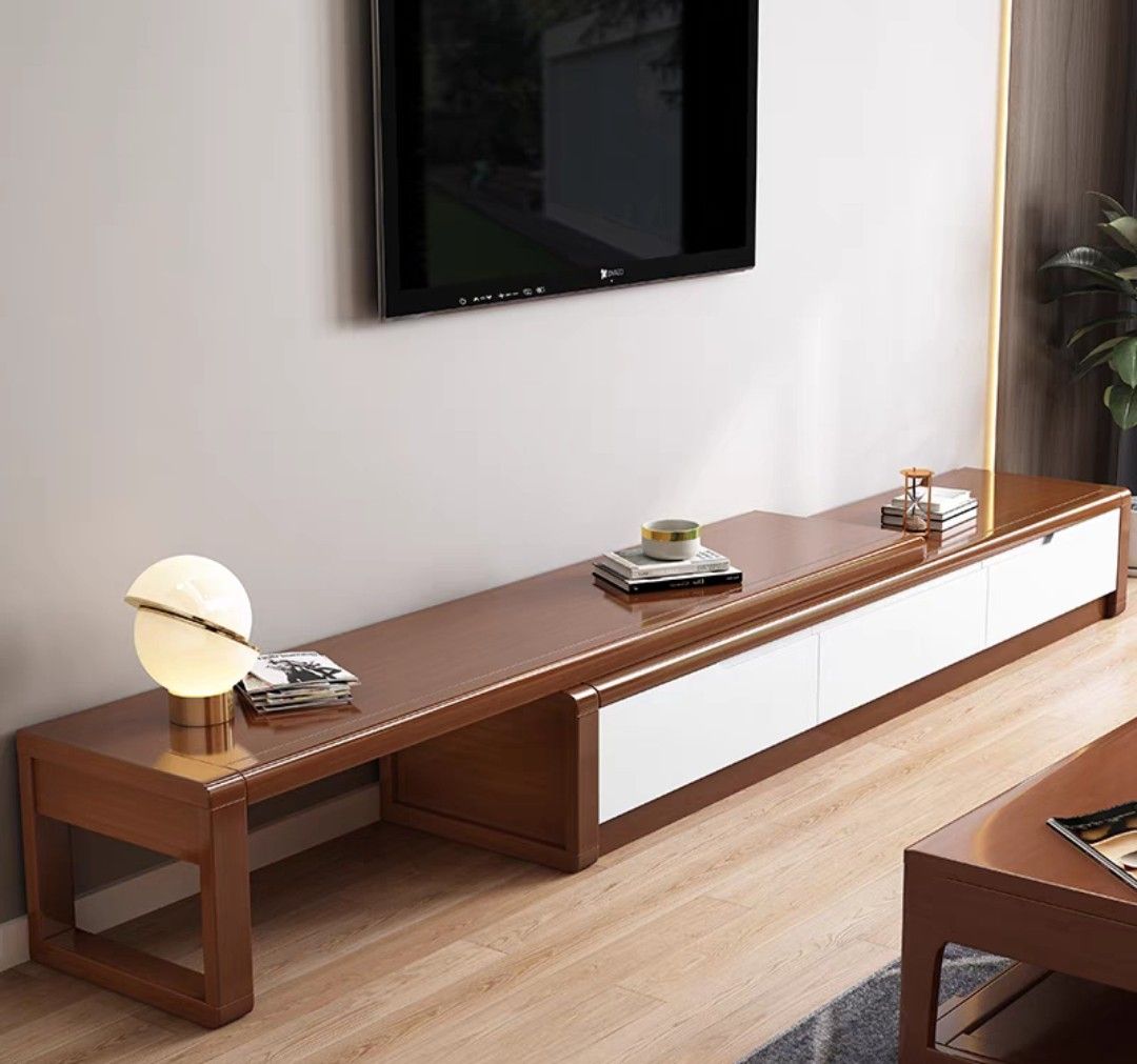 WooDaL Extendable TV Console