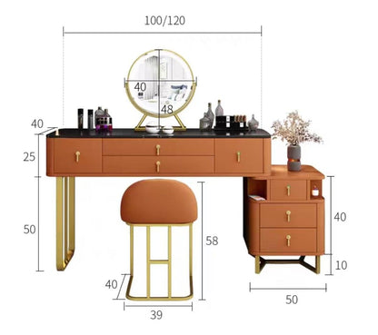 YuNaV Vanity Dressing Table